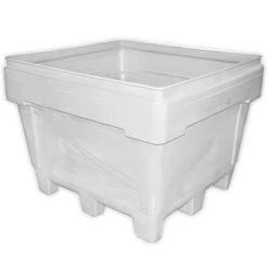 377 Gallon Natural Heavy Duty Bin, 4-Way Base, ArmorBin® 1054