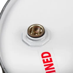 16 Gallon Tight Head Steel Drum, UN Rated, 2" & 3/4" Fittings, Lined -Pagagoo Shop 16 gallon tight head steel drum un rated 2 inches and 0.75 inches fittings lined 26wt16 3