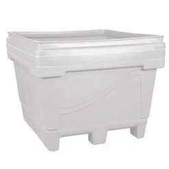 377 Gallon Natural Heavy Duty Bin, 2-Way Base, ArmorBin® 2054