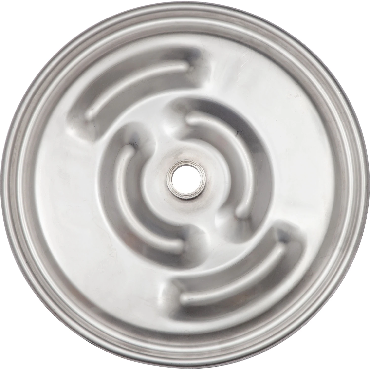 22-1/2" 304 Stainless Steel Lid W/ 2" Weld Ferrule For Food Grade IBC Tanks - Image 2