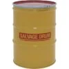 85 Gallon Steel Salvage Drum, UN Rated, Unlined, 19GA, Cover W/Lever Lock Ring Closure -Pagagoo Shop 26bs84 1 1