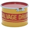 5 Gallon Steel Salvage Drum, UN Rated, Cover W/Bolt Ring Closure -Pagagoo Shop 26bsb5 1