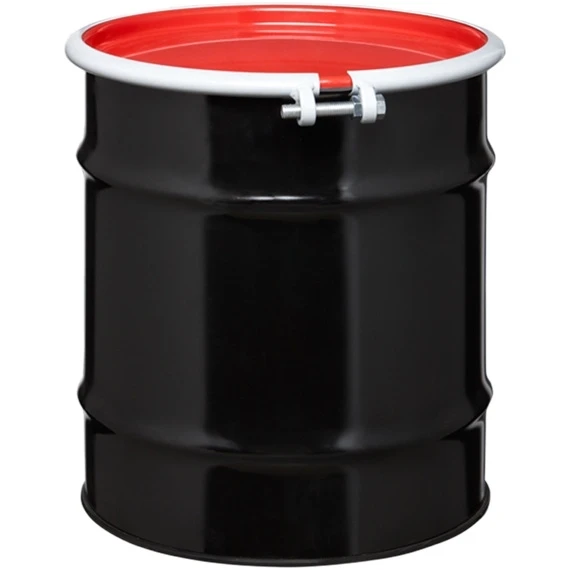 20 Gallon TIH Steel Overpack Drum, UN Rated, Cover W/Bolt Ring Closure 3 20 Gallon TIH Steel Overpack Drum, UN Rated, Cover W/Bolt Ring Closure