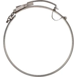 22-1/2" Adjustable Stainless Steel Lever-Lock Clamp Ring For Food Grade Tanks