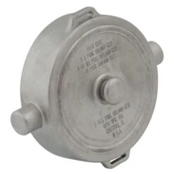 3" NPS Fusible Fill Cap, 316 SS, Center Cast, Chain, Teflon Gasket -Pagagoo Shop 26bx96 2