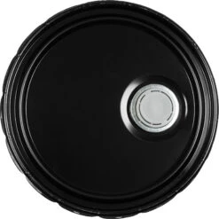 24 Gauge Black Steel Lug Cover, UN Rated, Pigmented Phenolic Lined W/Rieke Flexspout (S3 Series) -Pagagoo Shop 26w2zl 3 1