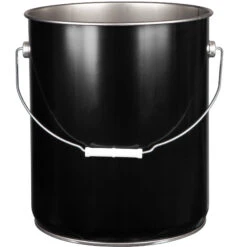 5 Gallon Black Straight-Sided Steel Pail & Cover (24/24/24 Gauge), No Bead Rust Inhibitor, Unlined (S3 Series) 11 5 Gallon Black Straight-Sided Steel Pail & Cover (24/24/24 Gauge), No Bead Rust Inhibitor, Unlined (S3 Series) -Pagagoo Shop 26w55b 3 2
