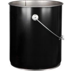 5 Gallon Black Straight-Sided Steel Pail & Cover (24/24/24 Gauge), No Bead Rust Inhibitor, Unlined (S3 Series) 12 5 Gallon Black Straight-Sided Steel Pail & Cover (24/24/24 Gauge), No Bead Rust Inhibitor, Unlined (S3 Series) -Pagagoo Shop 26w55b 4 2