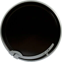 55 Gallon Steel Drum, Black, Straight Sided, Lined, 20GA, Cover W/Lever Lock Ring -Pagagoo Shop 26w56s 2 3
