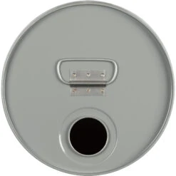 5 Gallon Grey Tight Head Steel Pail, Rieke Opening, Unlined -Pagagoo Shop 26w90a 2