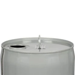 5 Gallon Grey Tight Head Steel Pail, Rieke Opening, Unlined -Pagagoo Shop 26w90a 3