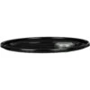 26 Gauge Black Steel Dish Cover, Unlined W/Rieke Flexspout (S3 Series) -Pagagoo Shop 26wd6i 1 7