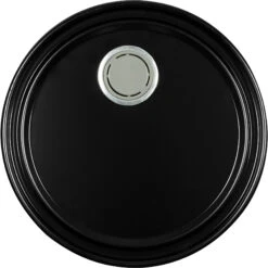 26 Gauge Black Steel Dish Cover, Unlined W/Rieke Flexspout (S3 Series) -Pagagoo Shop 26wd6i 3 1