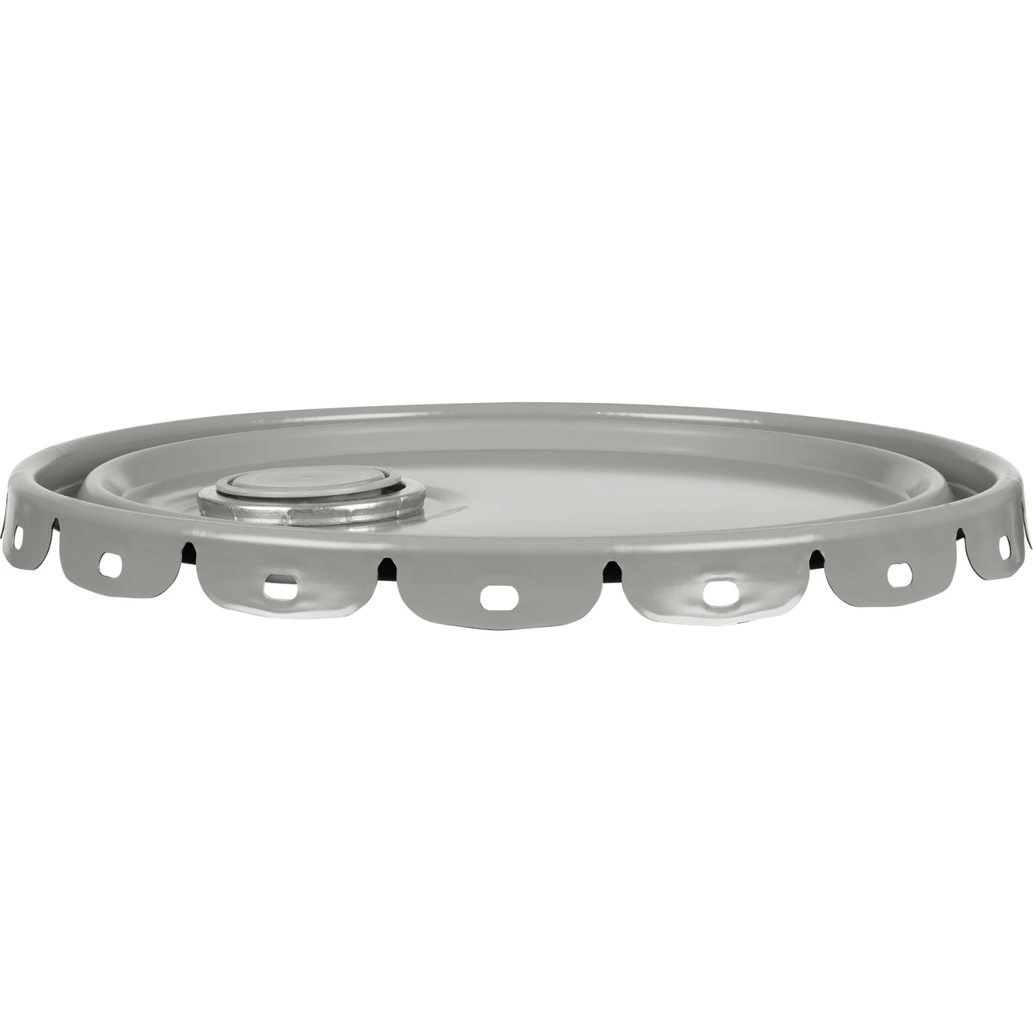 24 Gauge Gray Steel Lug Cover, Epoxy Phenolic Lined W/Rieke Flexspout® (S3 Series) 3 24 Gauge Gray Steel Lug Cover, Epoxy Phenolic Lined W/Rieke Flexspout® (S3 Series)