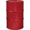 55 Gallon Citgo Red Tight Head Steel Drum, Reconditioned, UN Rated, 2" & 3/4" Fittings, Unlined -Pagagoo Shop 26wr44 1