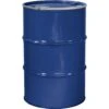 55 Gallon McWhorter Blue Steel Drum, Reconditioned, Unlined, Cover W/Lever Lock Ring, 2" & 3/4" Fittings -Pagagoo Shop 26wra5 1