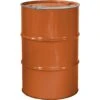 55 Gallon Sun Orange Steel Drum, Reconditioned, Unlined, Cover W/Lever Lock Ring, 2" & 3/4" Fittings -Pagagoo Shop 26wrc3 1