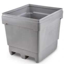 273 Gallon Gray Heavy Duty Bin, 2-Way Molded Base, MonsterCombo® 2842