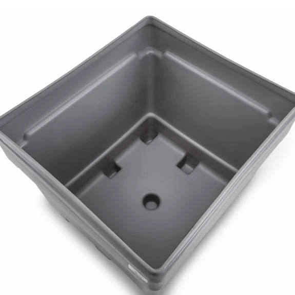 340 Gallon Gray Heavy Duty Bin, 4-Way Removable Socket Base, MonsterCombo® 2951 4 340 Gallon Gray Heavy Duty Bin, 4-Way Removable Socket Base, MonsterCombo® 2951 - Image 2
