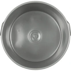 3.5 Gallon Gray Plastic Pail With Metal Handle, UN Rated (P6 Series) -Pagagoo Shop 3.5 gallon gray plastic pail with metal handle un rated 57wm3a 3 1