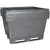 296 Gallon Gray Heavy Duty Bin, 4-Way Rollover Base, ArmorBin® 4045 -Pagagoo Shop 4000 gray 1 4