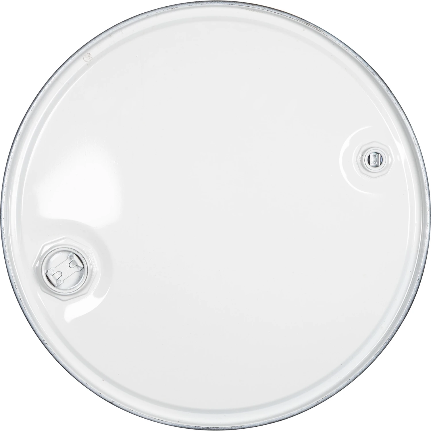 55 Gallon Tight Head Steel Drum, UN Rated, 2" & 3/4" Fittings, Buna Gasket, Unlined - Image 2