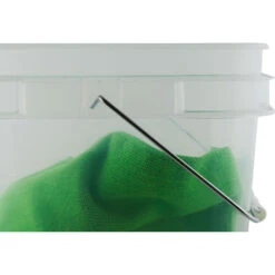 2 Gallon Clear Square Pail With Metal Handle (P8 Series) -Pagagoo Shop 56w2cs 3