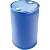 55 Gallon Blue Tight Head Plastic Drum, Straight Sided, UN Rated, 2" NPS & 2" Buttress Fittings -Pagagoo Shop 56wn5d 1 1