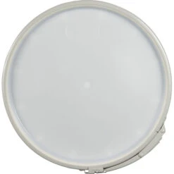 14 Gallon Blue Plastic Drum, Taper Sided, UN Rated, Cover W/ Metal Lever Lock -Pagagoo Shop 56wt14 3 1