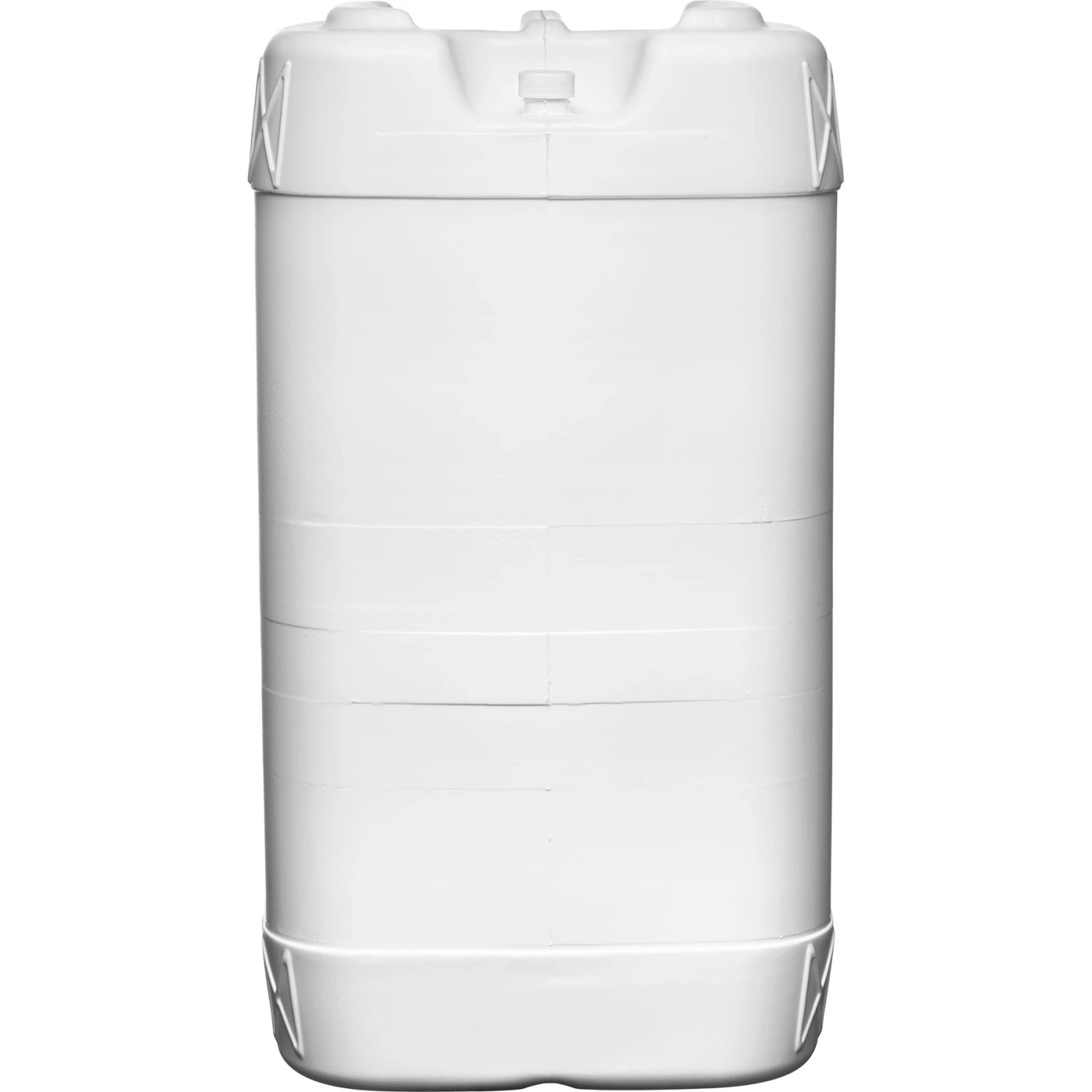 7 Gallon (27L) White Plastic Tight Head Container, 70mm, Closed Vent Stem 4 7 Gallon (27L) White Plastic Tight Head Container, 70mm, Closed Vent Stem - Image 2