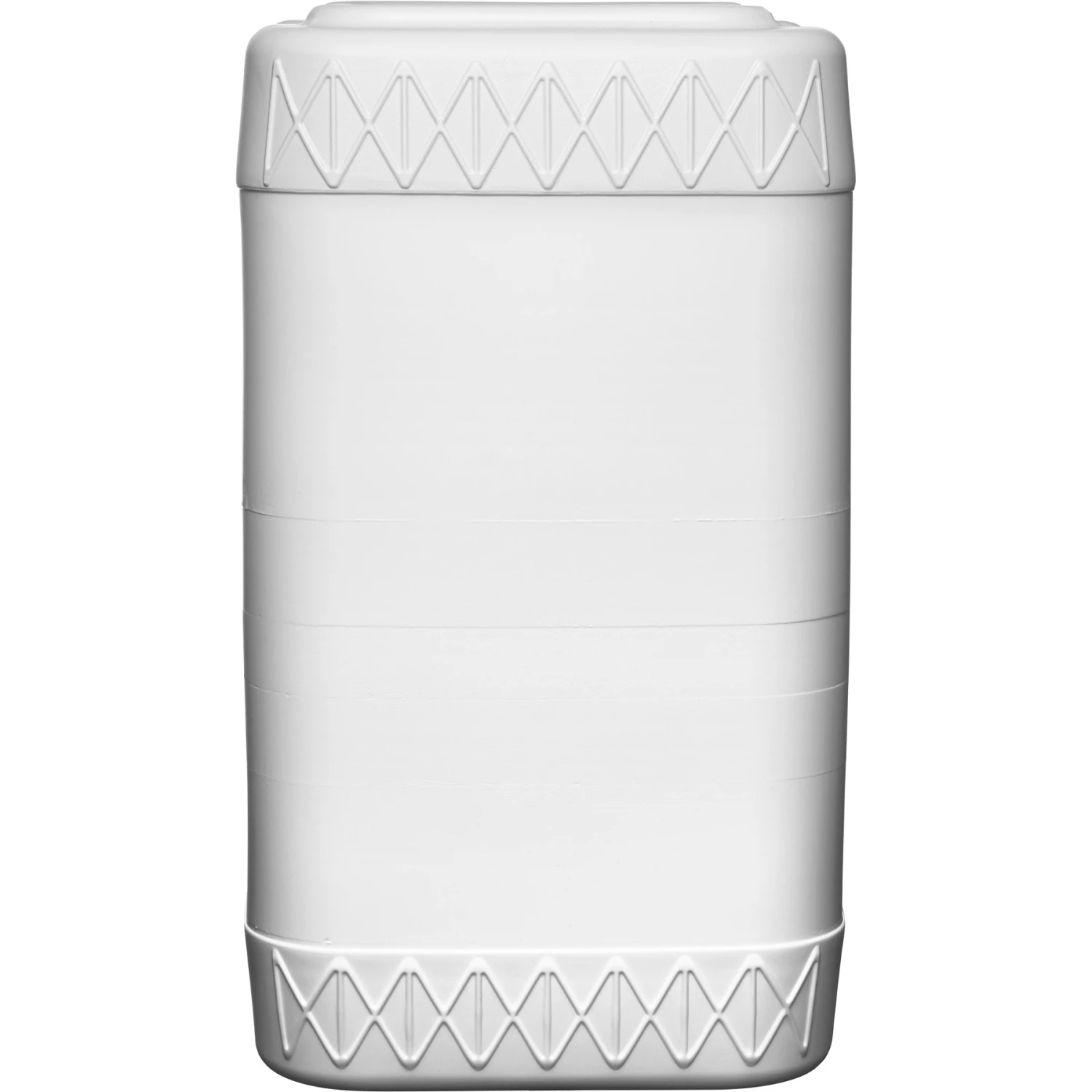 7 Gallon (27L) White Plastic Tight Head Container, 70mm, Closed Vent Stem 5 7 Gallon (27L) White Plastic Tight Head Container, 70mm, Closed Vent Stem - Image 3