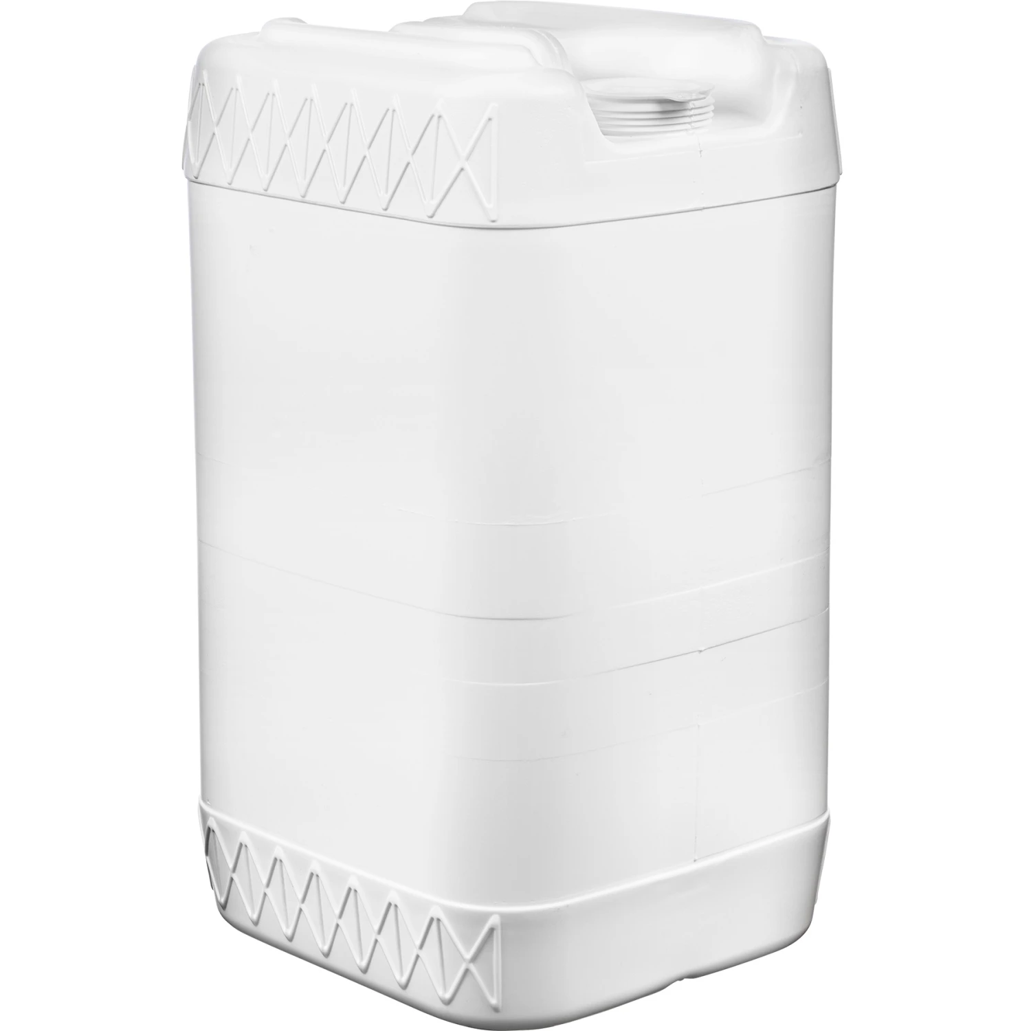 7 Gallon (27L) White Plastic Tight Head Container, 70mm, Closed Vent Stem 8 7 Gallon (27L) White Plastic Tight Head Container, 70mm, Closed Vent Stem - Image 6