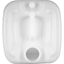 8.5 Gallon Natural Plastic Tight Head Container, 70mm (8TPI), White Vent Cap -Pagagoo Shop 57w8tn 5