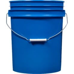 5 Gallon Blue Plastic Pail (90 Mil) W/Metal Handle (P9 Series) -Pagagoo Shop 57wl5u 2