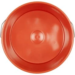 3.5 Gallon Red Plastic Pail With Metal Handle, UN Rated (P6 Series) -Pagagoo Shop 57wm3r 3 1