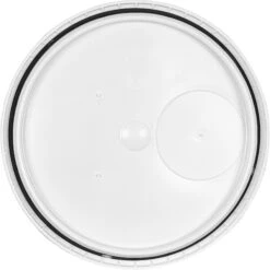 5 Gallon Fluorinated UN Rated White Plastic Pail Lid W/Gasket (P6 Series) -Pagagoo Shop 57wmpf 4