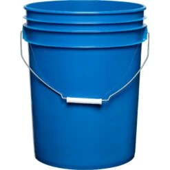 5 Gallon (20L) Chevron Blue Plastic Pail W/Metal Handle (P7 Series) 6 5 Gallon (20L) Chevron Blue Plastic Pail W/Metal Handle (P7 Series) -Pagagoo Shop 57wn5u 2