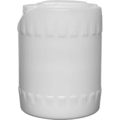 5 Gallon Round Natural HDPE Plastic Tight Head Pail And Cap, 70mm -Pagagoo Shop 57wthn 2 2