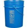 5 Gallon Chevron Blue Plastic Pail (90 Mil), W/Metal Handle (P7 Series) -Pagagoo Shop 57wun5 1