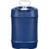5 Gallon (18.9L) Blue Plastic Tight Head, Tamper Evident 70mm (6TPI), No Vent Stem, Movable Handle -Pagagoo Shop 5 gallon 18.9l blue plastic tight head tamper evident 70mm 6tpi no vent stem movable handle 57wlam 1