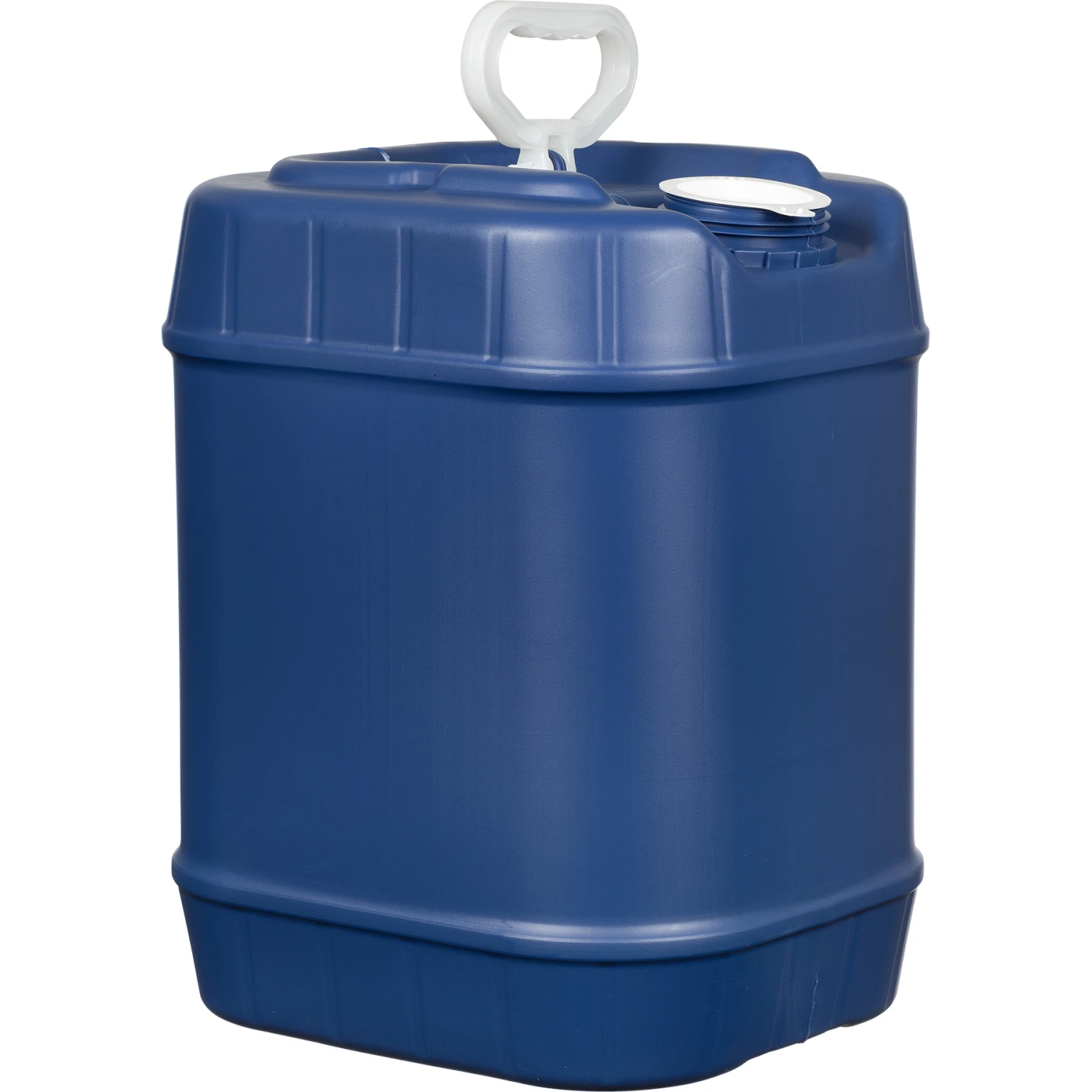 5 Gallon (18.9L) Blue Plastic Tight Head, Tamper Evident 70mm (6TPI), No Vent Stem, Movable Handle 6 5 Gallon (18.9L) Blue Plastic Tight Head, Tamper Evident 70mm (6TPI), No Vent Stem, Movable Handle - Image 4