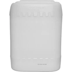 5 Gallon (18L) Natural Plastic Tight Head W/Cap, 70mm (8TPI), Open Vent Stem, UN Rated (Discontinued) -Pagagoo Shop 5 gallon 18l natural plastic tight head with cap 70mm open vent stem un rated 57wthb 3