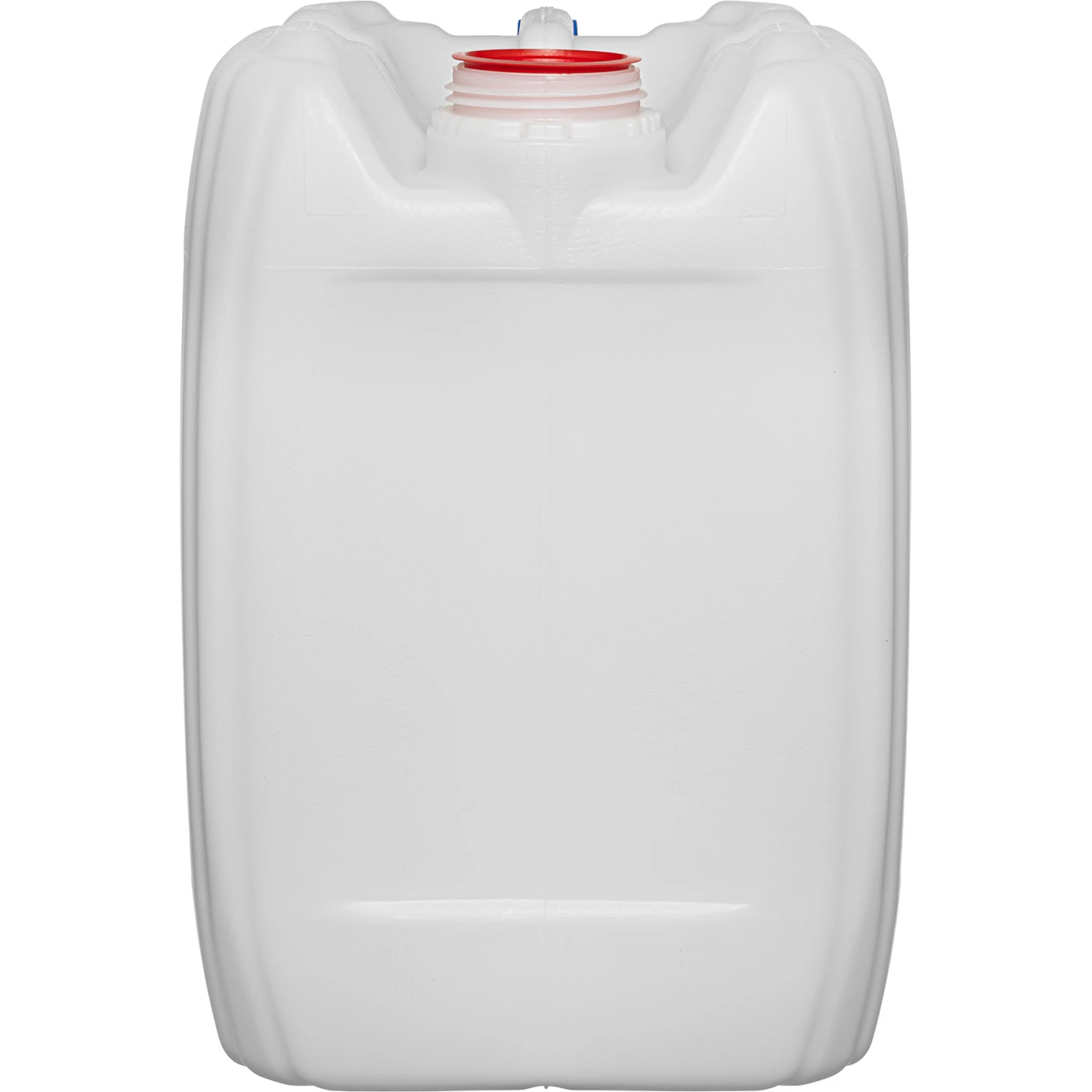 5 Gallon (20L) Natural Plastic Tight Head Container, Tamper Evident 70mm (6TPI), W/Vent & Dust Cap, UN Rated