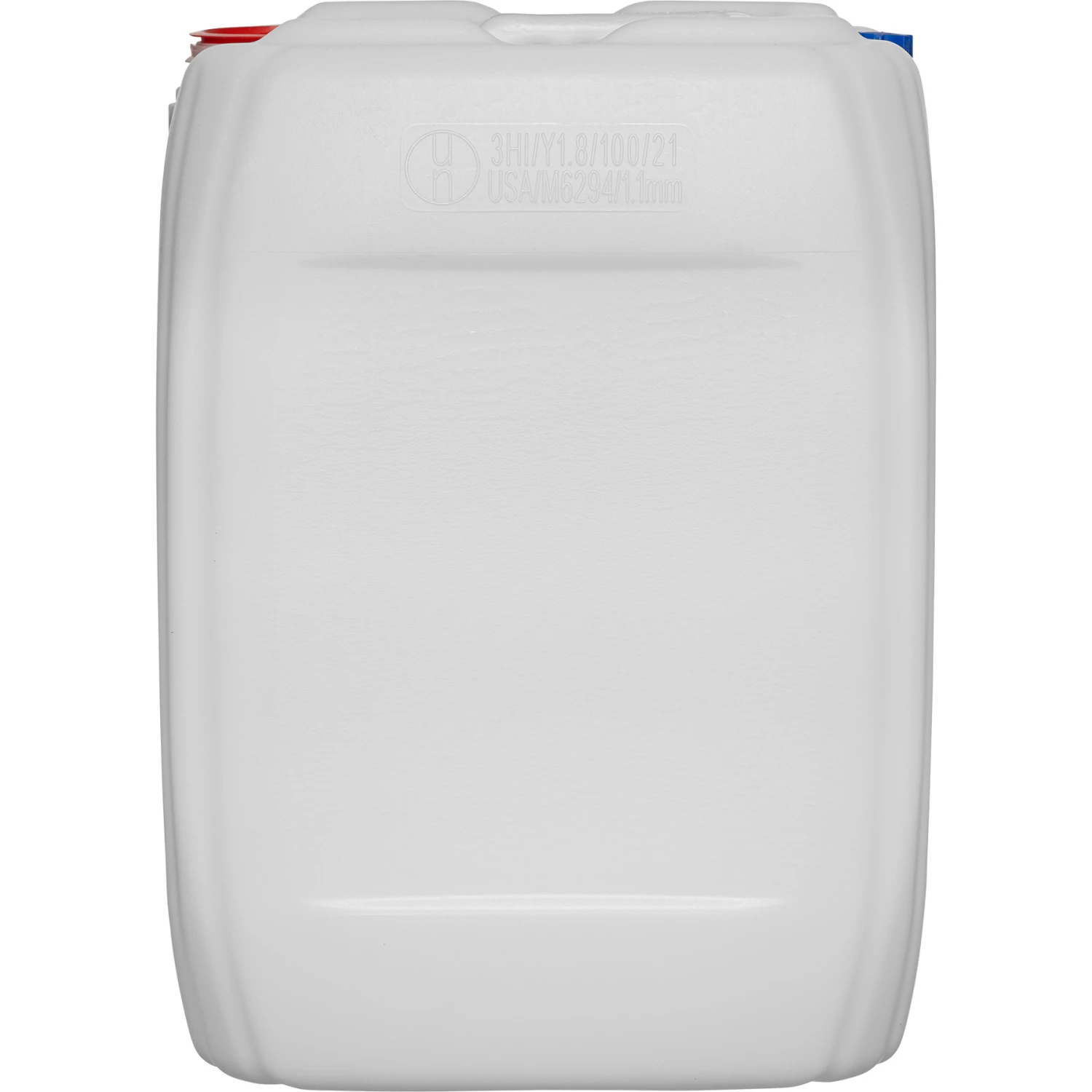 5 Gallon (20L) Natural Plastic Tight Head Container, Tamper Evident 70mm (6TPI), W/Vent & Dust Cap, UN Rated - Image 3