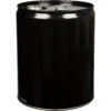 5 Gallon Black Tight Head Steel Pail (26 Gauge), 2-1/8" Spout (UN1A1/Y1.8/170) 1 5 Gallon Black Tight Head Steel Pail (26 Gauge), 2-1/8" Spout (UN1A1/Y1.8/170) -Pagagoo Shop 5 gallon black tight head steel pail 26 gauge 2 1 8 22 spout un1a1 y1.8 170 26w82b 1