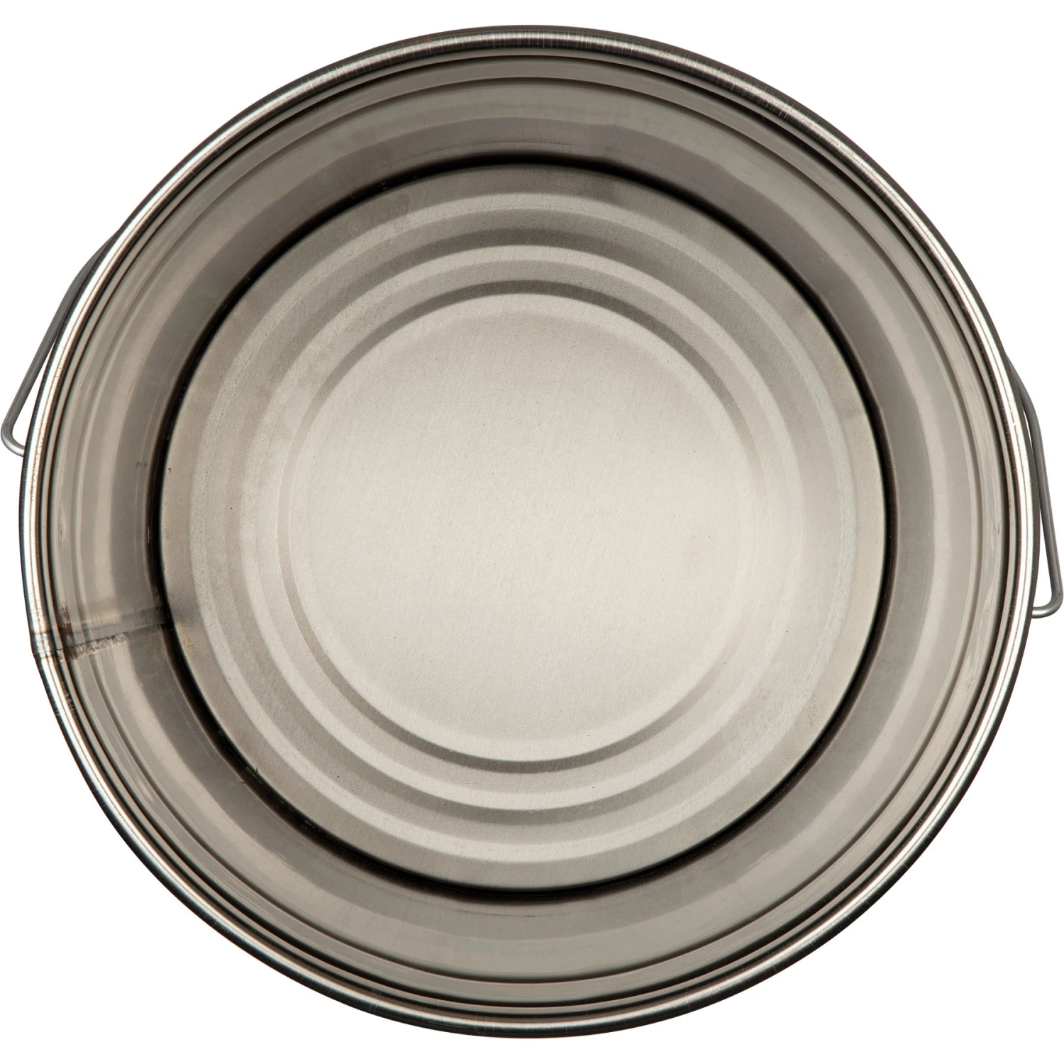 5 Gallon Gray Open Head Steel Pail (29 Gauge), Unlined (S2 Series) - Image 3