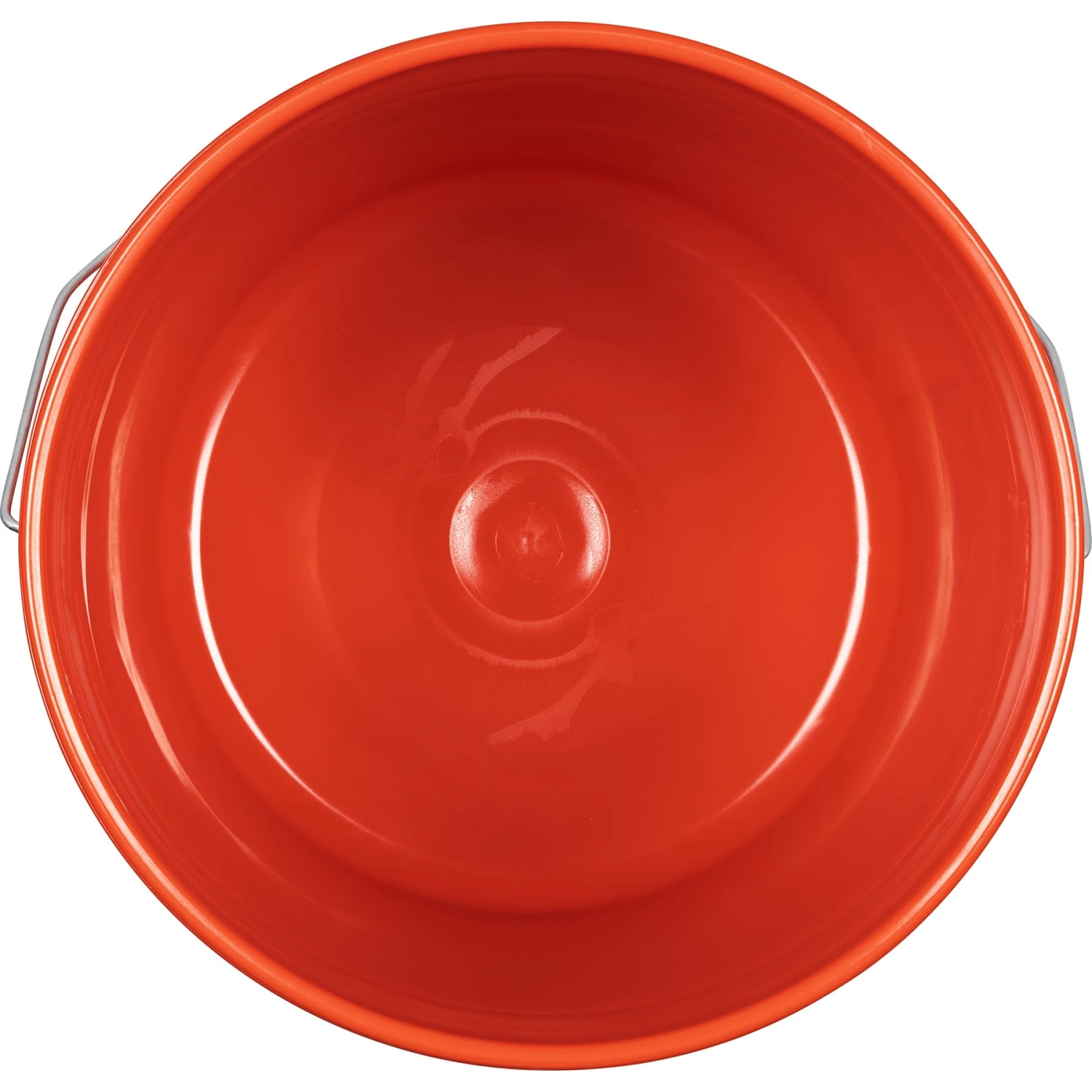 5 Gallon Red Plastic Pail (90 Mil), W/ Metal Handle (P4 Series) - Image 3
