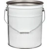 5 Gallon White Open Head Steel Pail (26/24 Gauge) UN Rated, Unlined (S2 Series) -Pagagoo Shop 5 gallon white open head steel pail 26 24 gauge un rated unlined 26w5wn 1