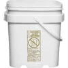 6.5 Gallon White Square Plastic Pail W/Plastic Handle 1 6.5 Gallon White Square Plastic Pail W/Plastic Handle -Pagagoo Shop 6.5 gallon white square plastic pail with plastic handle 56wr7w 1
