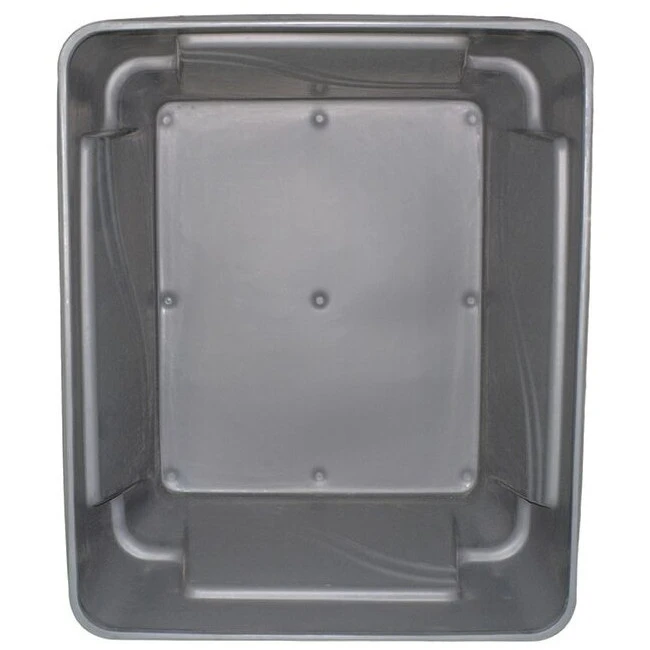 229 Gallon Gray Heavy Duty Bin, 4-Way Replaceable Base, ArmorBin® 7036 4 229 Gallon Gray Heavy Duty Bin, 4-Way Replaceable Base, ArmorBin® 7036 - Image 2